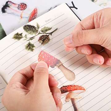 200 Pcs Floral Vintage Scrapbooking Stickers for DIY