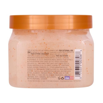 Tree Hut Shea Sugar Scrub Tropical Mango, 18oz, Ultra Hydrating and Exfoliating Scrub for Nourishing Essential Body Care