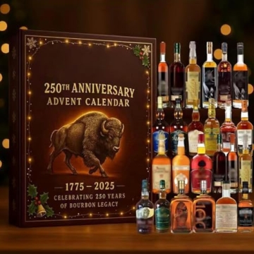 Whiskey Advent Calendar 2025 - 24 Days of Premium Whiskey Pendants, Exclusive Holiday Countdown Gift...