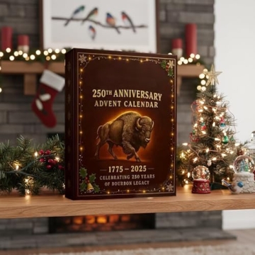 Whiskey Advent Calendar 2025 with 24 Premium Ornaments