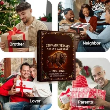 Whiskey Advent Calendar 2025 with 24 Premium Ornaments