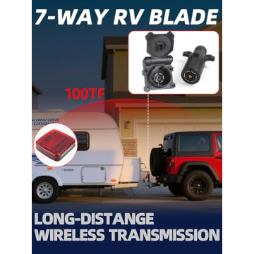 SPNANMA Wireless Trailer Lights Kit for Safe Towing