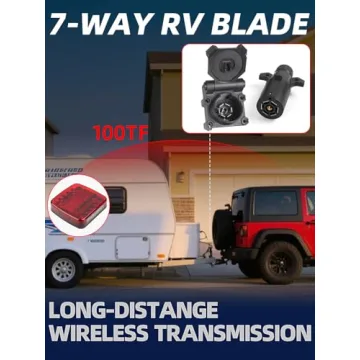 SPNANMA Wireless Trailer Lights Kit for Safe Towing