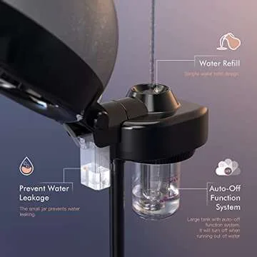 TASALON Standing Hair Steamer for Deep Conditioning at Home