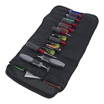 Carhartt 18 Pocket Utility Roll Black for Tool Organization