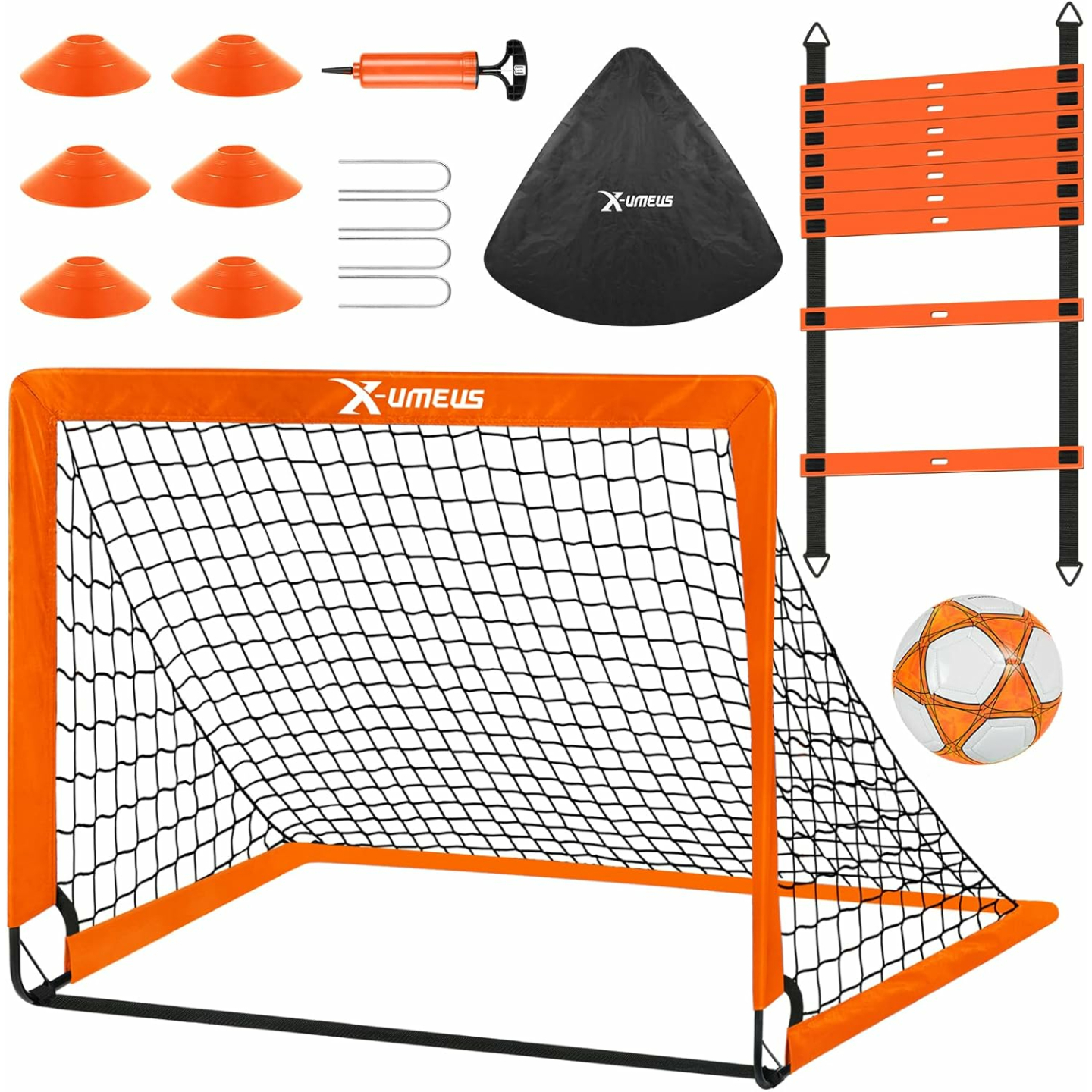 Backyard Soccer Goals - Training Set with Ball & Agility Gear