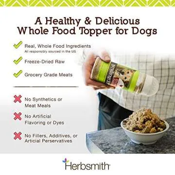Herbsmith Duck Kibble Seasoning for Picky Eaters - 3oz
