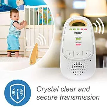 VTech Audio Baby Monitor with Long Range and Clear Sound