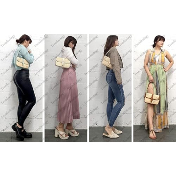 Chic Vegan Leather Rattan Shoulder Bag for Fashion Lovers