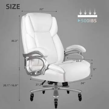 Comfortable VITESSE Heavy Duty Office Chair for All