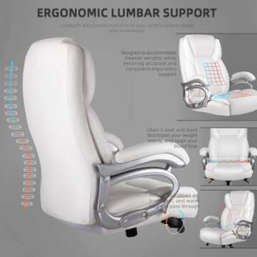 Comfortable VITESSE Heavy Duty Office Chair for All