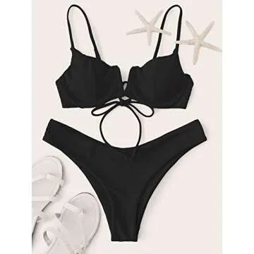 SweatyRocks Floral Bikini Set for Women – Stylish & Supportive