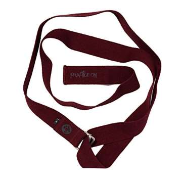 Manduka Align Yoga Strap - Lightweight Cotton, Secure, Slip Free Support, 1.75 Inch Wide, Various Sizes and Colors