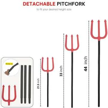 Buy 44" Devil Pitchfork Costume Accessory for Halloween