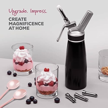 FineDine Professional Whipped-Cream Dispenser for Chefs
