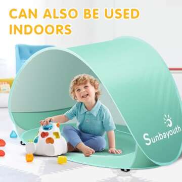Sunba Youth Baby Beach Tent with UV Protection for Infants