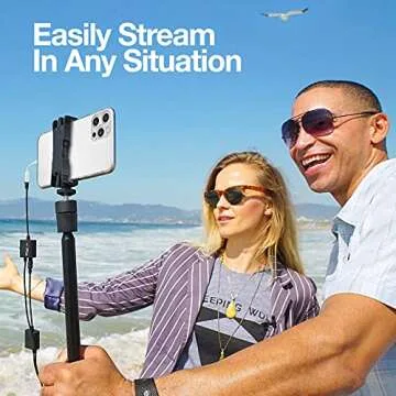 IK Multimedia iRig Mic Lav Compact Lavalier for Smartphones and Tablets (Two-Pack)