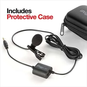 IK Multimedia iRig Mic Lav Compact Lavalier for Smartphones and Tablets (Two-Pack)