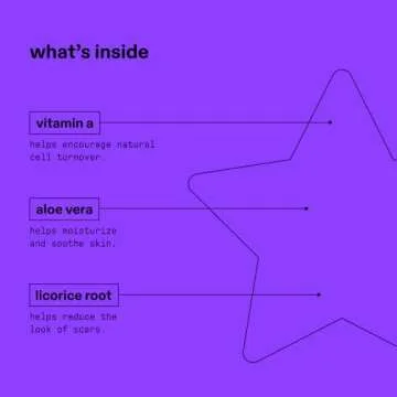 Starface Hydro-Star Recovery BIG PACK, Hydrocolloid Patches with Aloe Vera and Vitamin A, Helps Soothe and Protect Skin After Picking (96 Count)