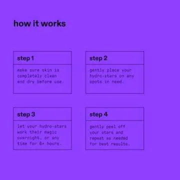 Starface Hydro-Star Recovery BIG PACK, Hydrocolloid Patches with Aloe Vera and Vitamin A, Helps Soothe and Protect Skin After Picking (96 Count)