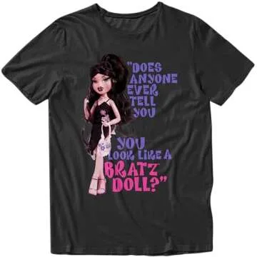 Bratz You Look Like A Bratz Doll Classic Casual Unisex T-Shirt