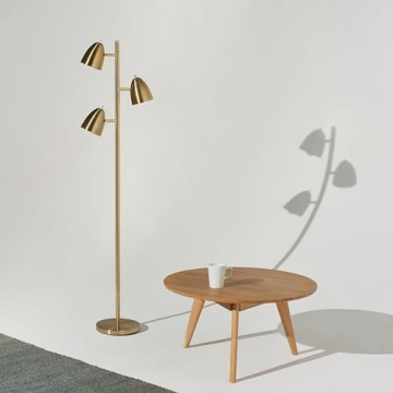 Brightech Jacob LED Standing Lamp - Modern Adjustable Floor Lighting