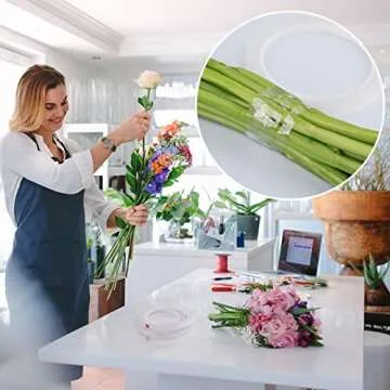 GLAMFIELDS Clear Floral Vase Tape