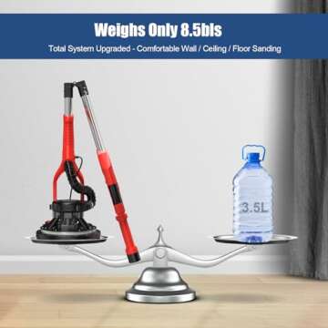 FOINCEF Drywall Sander 950W with Dust Collection System