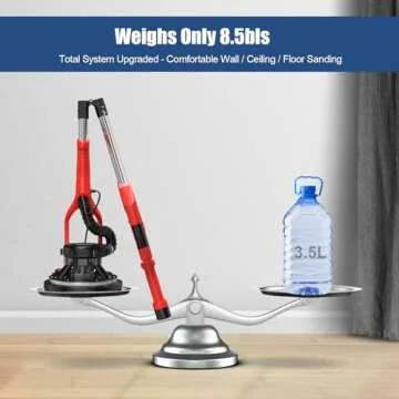 FOINCEF Drywall Sander 950W with Dust Collection System