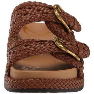 Sam Edelman Reid Slide Sandal Rich Cognac 8.5 Medium