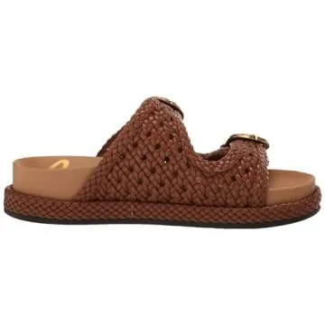 Stylish Sam Edelman Reid Slide Sandal Rich Cognac 8.5