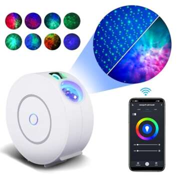 V JULES.V Star Projector, Galaxy Projector for Bedroom, Smart APP & Voice Control Galaxy lamp, Compa...
