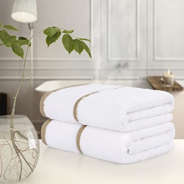 750 GSM Luxury Cotton Hand Towels Set - Elegant & Absorbent