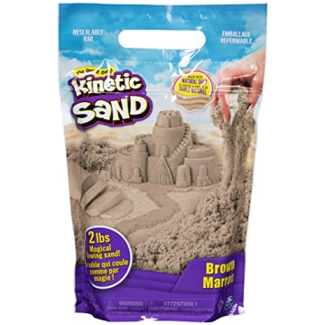 Original Kinetic Sand 2 lb - Moldable, Mess-Free Sensory Play Sand for Kids & Adults