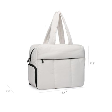 GVOULL Travel Duffel Bag - Stylish Nylon Weekender Tote