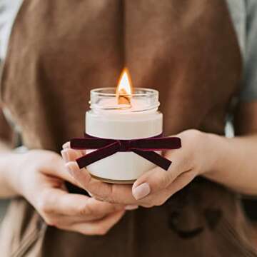 Premium Burgundy Velvet Ribbon for All Occasions