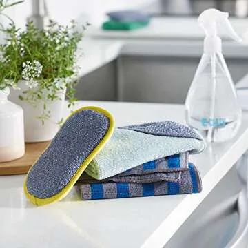 E-Cloth Kitchen Microfiber Cleaning Cloths - Eco-Friendly Solution