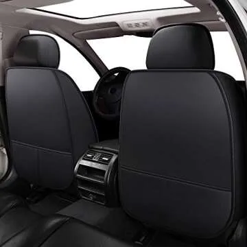 BABYBLU Waterproof Leather Car Seat Covers Full Set