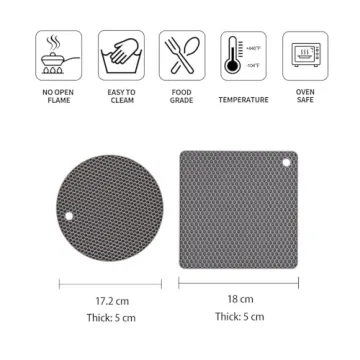 Buy Multi-Functional Silicone Trivet Mats for Your Kitchen