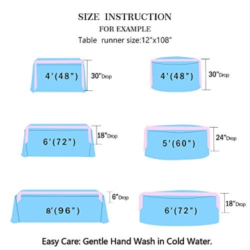 ShiDianYi 12x72-Inch Silver Sequin Table Runner