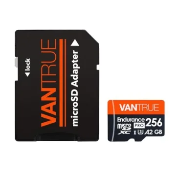 Vantrue 256GB microSDXC High-Speed Card for Dash Cams