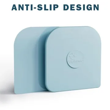 Durable Non-Scratch Pan Scraper Set - 5 Pieces