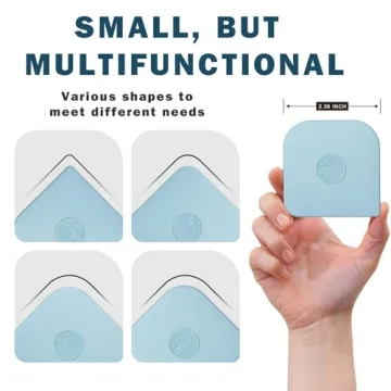 Durable Non-Scratch Pan Scraper Set - 5 Pieces