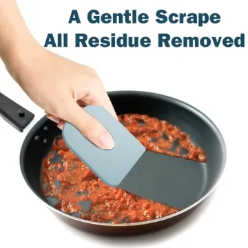 Durable Non-Scratch Pan Scraper Set - 5 Pieces