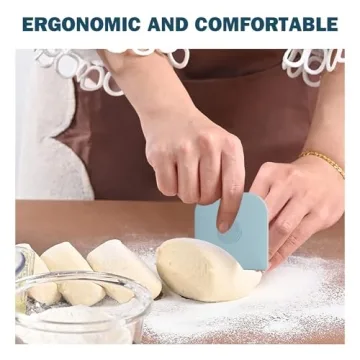 Durable Non-Scratch Pan Scraper Set - 5 Pieces