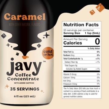 Javy Coffee Concentrate - Caramel Cold Brew Delight
