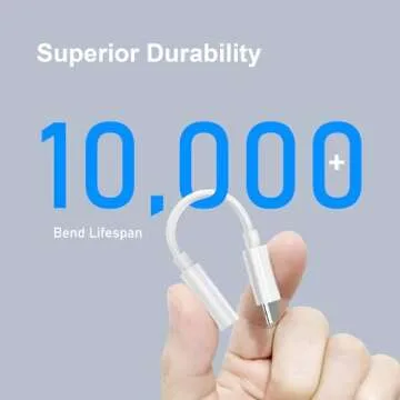 Duyasurs USB C to 3.5mm Adapter for iPhone and Android