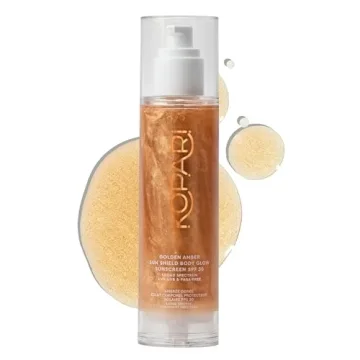 Kopari Sun Shield Body Glow, SPF 30, Lightweight Gel, Non-Sticky, Glowing Results, 5 oz