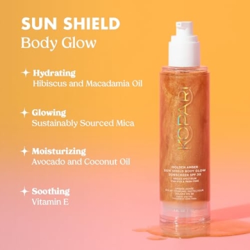 Kopari Sun Shield Body Glow for Glowing Skin