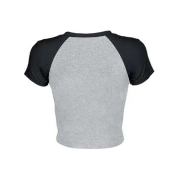 Stylish Avanova Colorblock Crop Top for Women, Teens